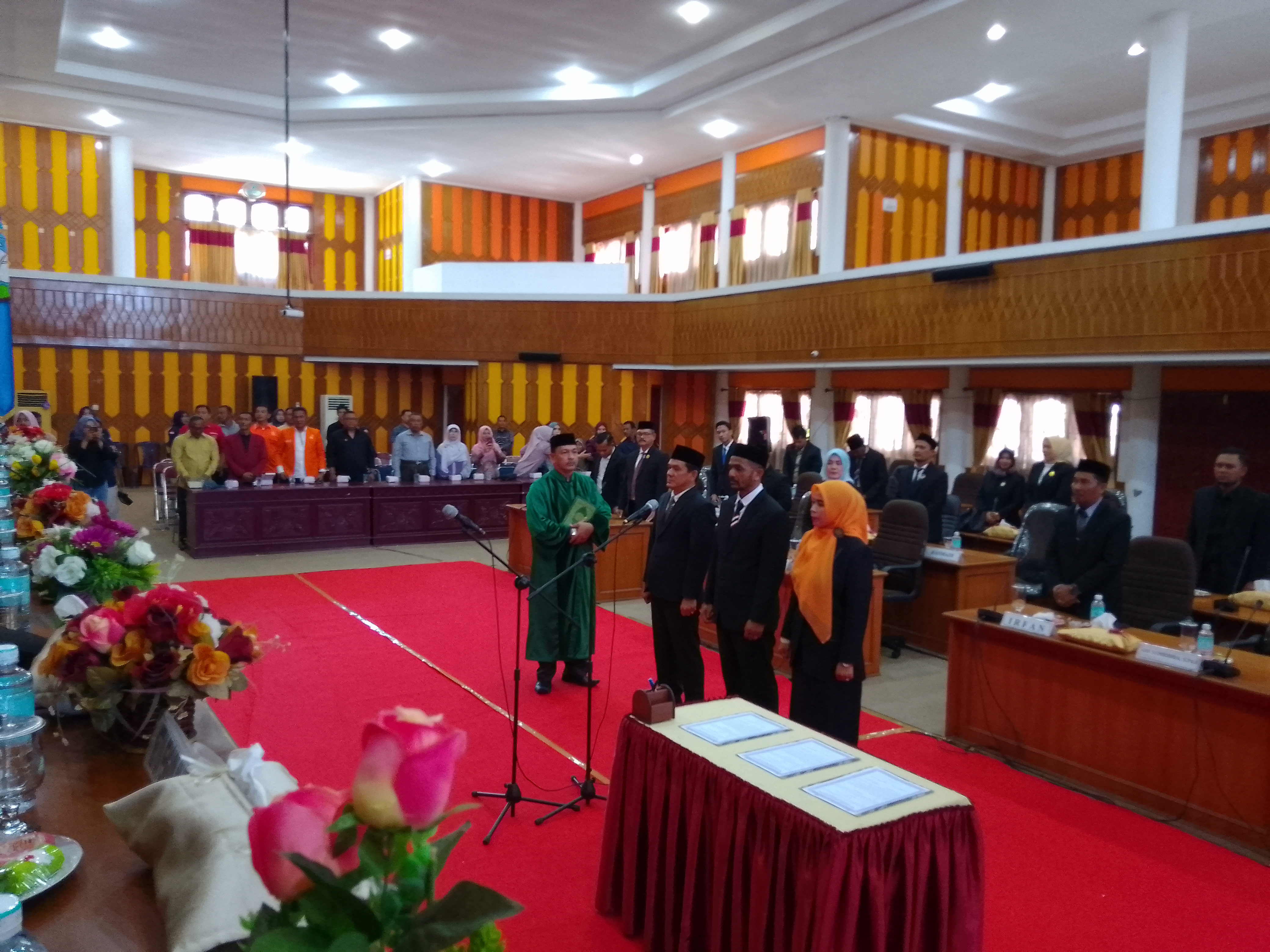 Rema, Ali Basyah dan Rasmadi Sah Pimpin Dewan Aceh Selatan Periode 2024-2029