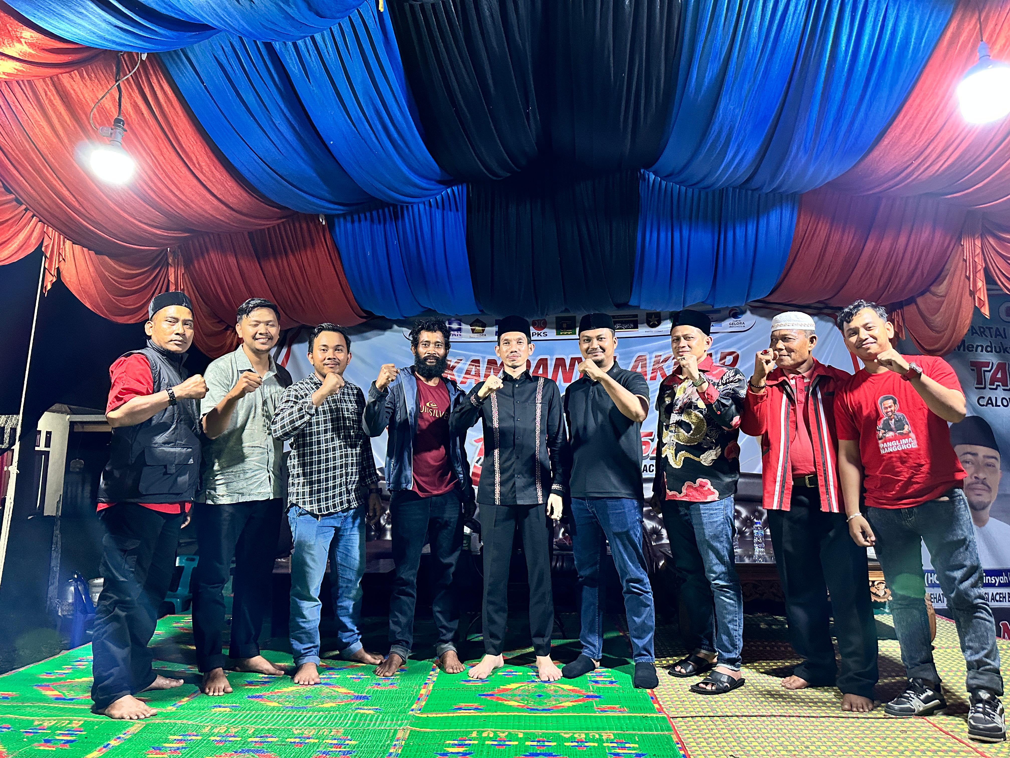 Aneuk Muda Mualem Safari Politik ke Aceh Barat 