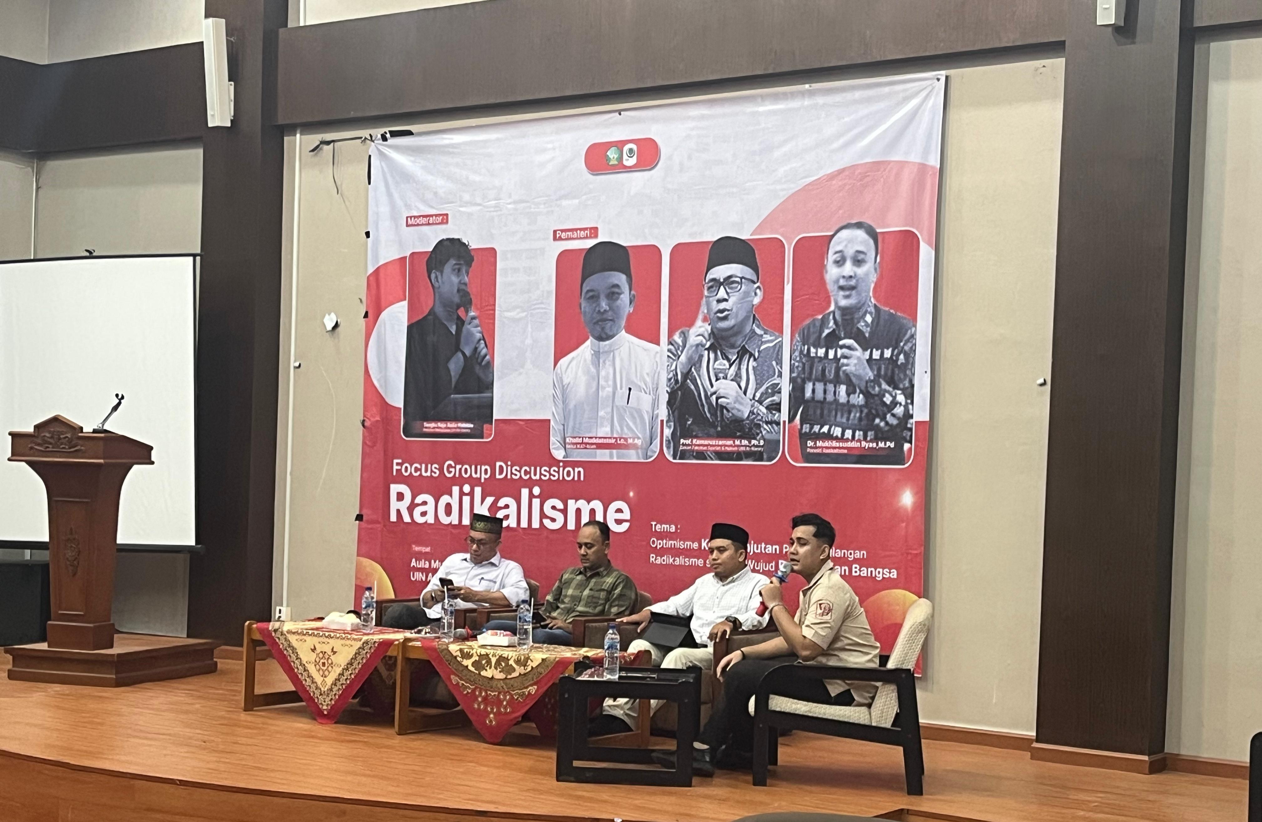 DEMA UIN Banda Aceh Gelar FGD: Membongkar Radikalisme dan Upaya Pencegahan 