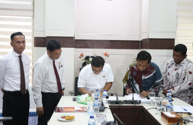 Penguatan Kemitraan, Kejaksaan Negeri Sabang dan Pemko Sabang Teken MOU Bidang Perdata dan Tata Usaha Negera