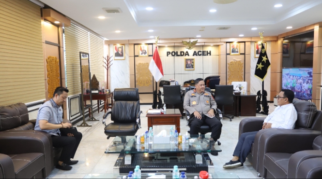 Kapolda Terima Audiensi Kepala Dinas Peternakan Aceh