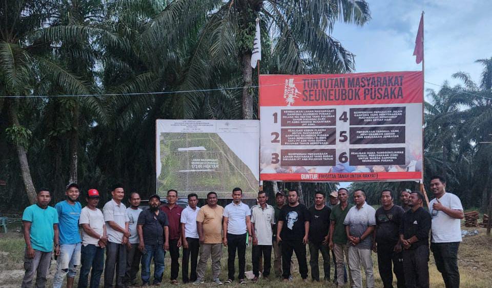 Dukung Perjuangan Masyarakat Seuneubok Pusaka, Hadi Surya : “Lahan 165 Hektare Harus Dikembalikan ke Rakyat”