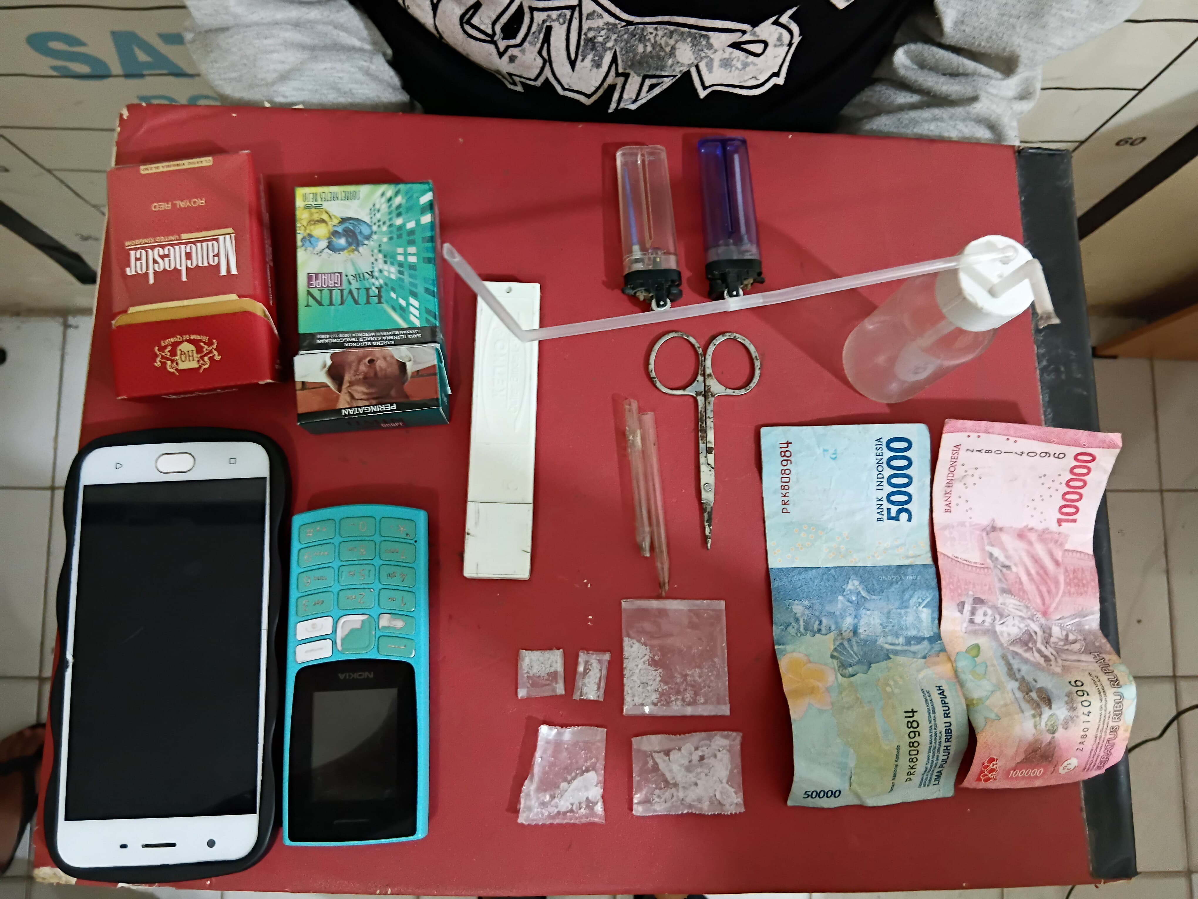 Lima Paket Sabu Diamankan, Residivis Kembali Diringkus Satresnarkoba Polres Aceh Selatan