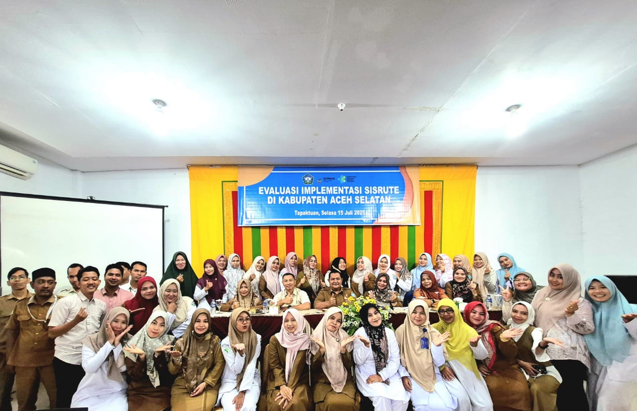 Wujudkan Mutu Layanan Kesehatan Berkualitas dan Terintegrasi, Dinkes Aceh Selatan Lakukan Evaluasi SISRUTE