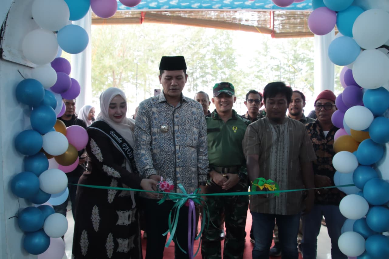 H. Mirwan Launching Dragon Kidz Playground di Pasi Raja, Wujud Dukungan Pemerintah terhadap Kabupaten Layak Anak