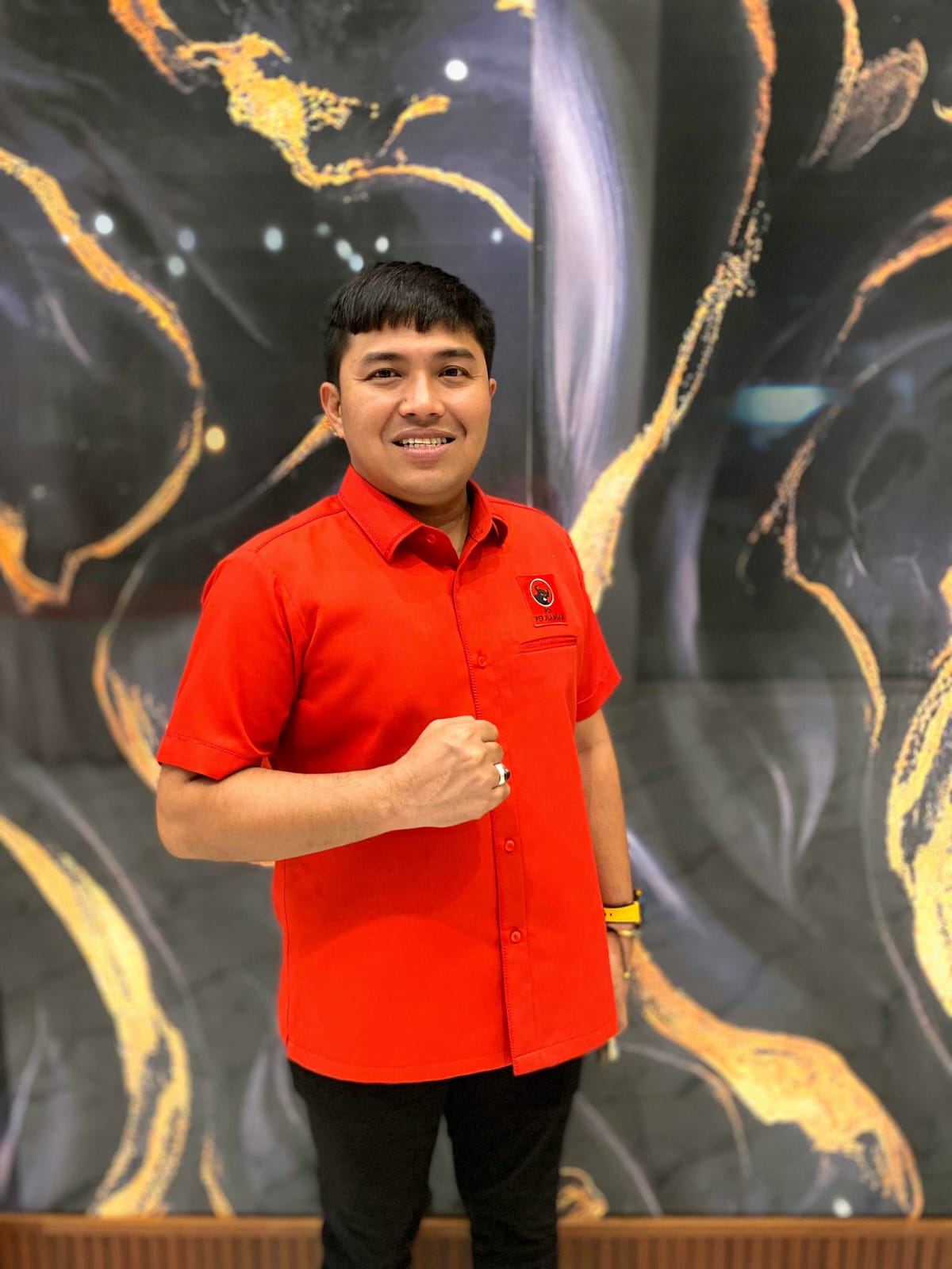 Maizar Saputra (Hongkong) Resmi Pimpin DPC PDI Perjuangan Kabupaten Pidie