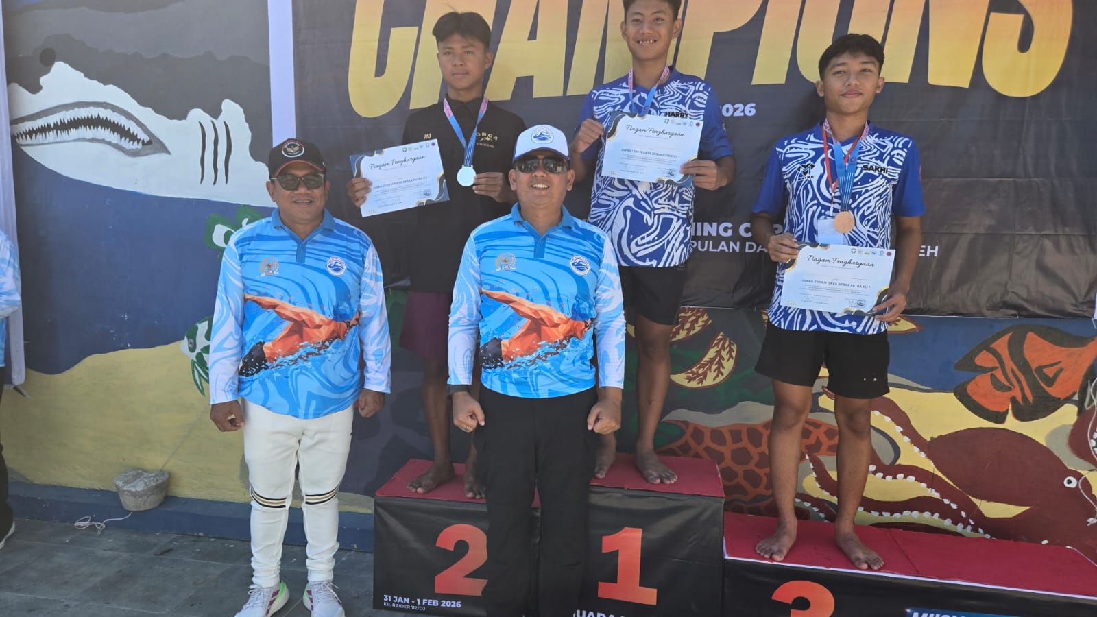 Muslim Ayub Swimming Cup 2, Ajang Pembinaan Atlet Renang Aceh Menuju PON