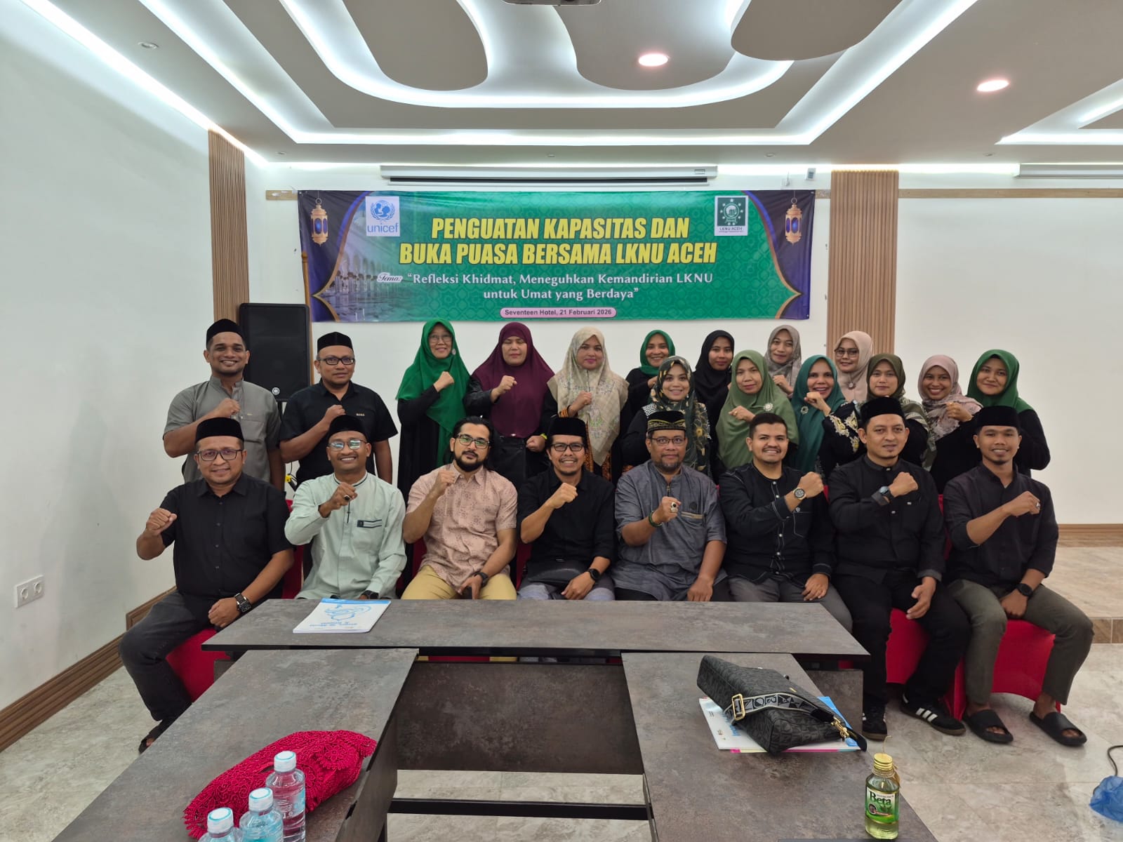 LKNU Aceh Gelar Penguatan Kapasitas dan Buka Puasa Bersama di Seventeen Hotel