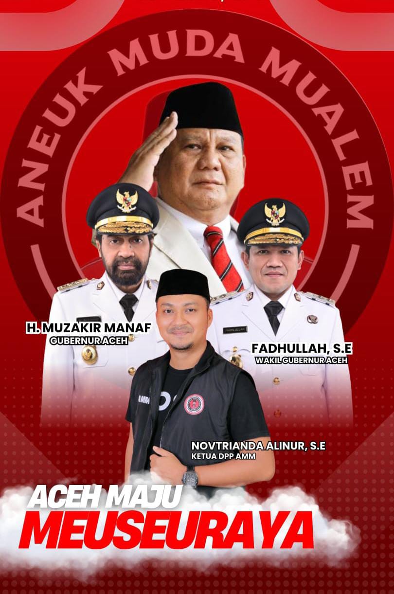 Sejumlah Pejabat Setingkat Kepala Dinas Baru Dilantik, AMM Ucapkan Selamat, Mari Bekerja Untuk Mewujudkan Aceh Sejahtera