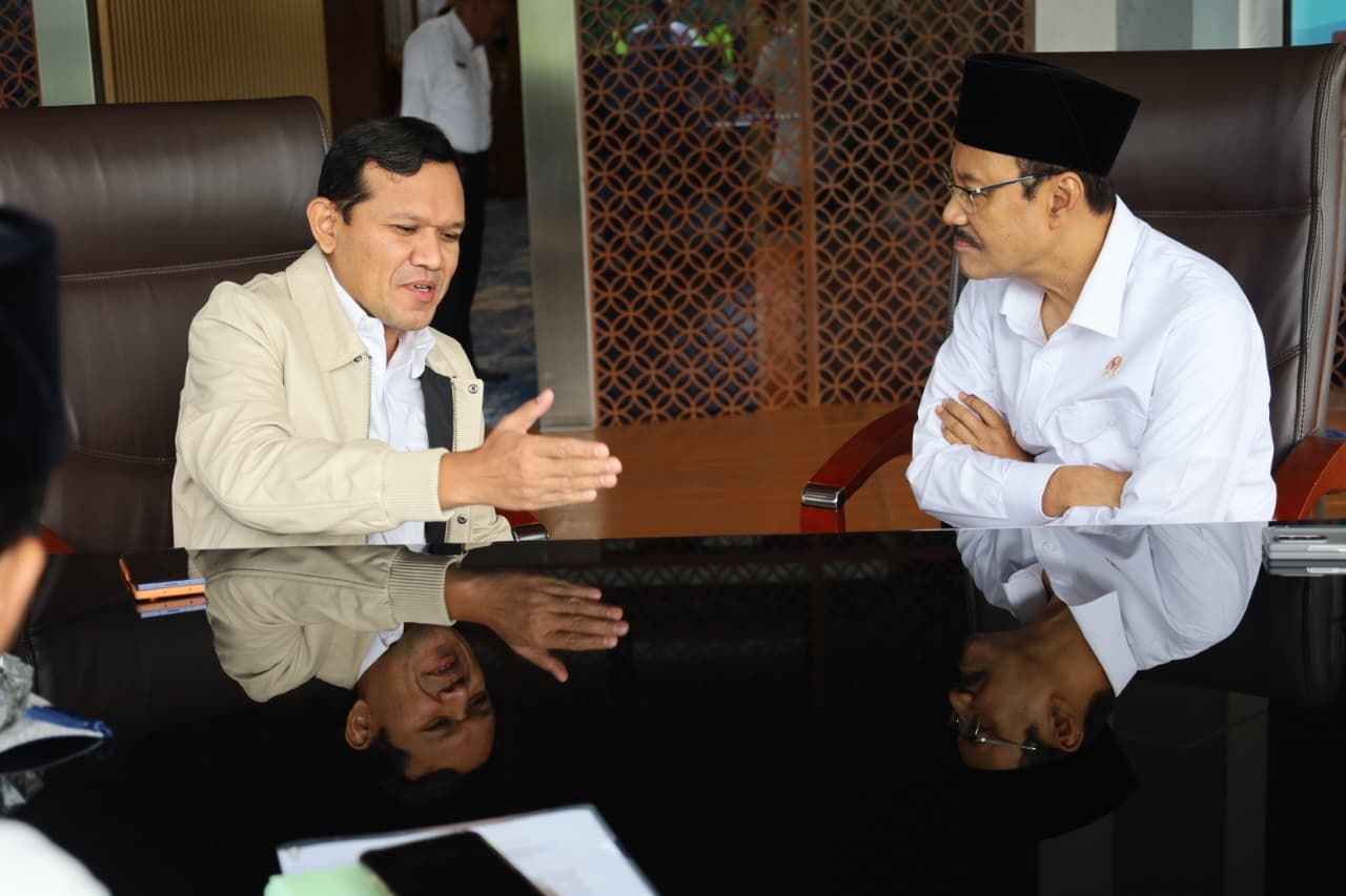 Hadiri Rapat Satgas, Wagub Fadhlullah Tekankan Efektivitas Rehab-Rekon