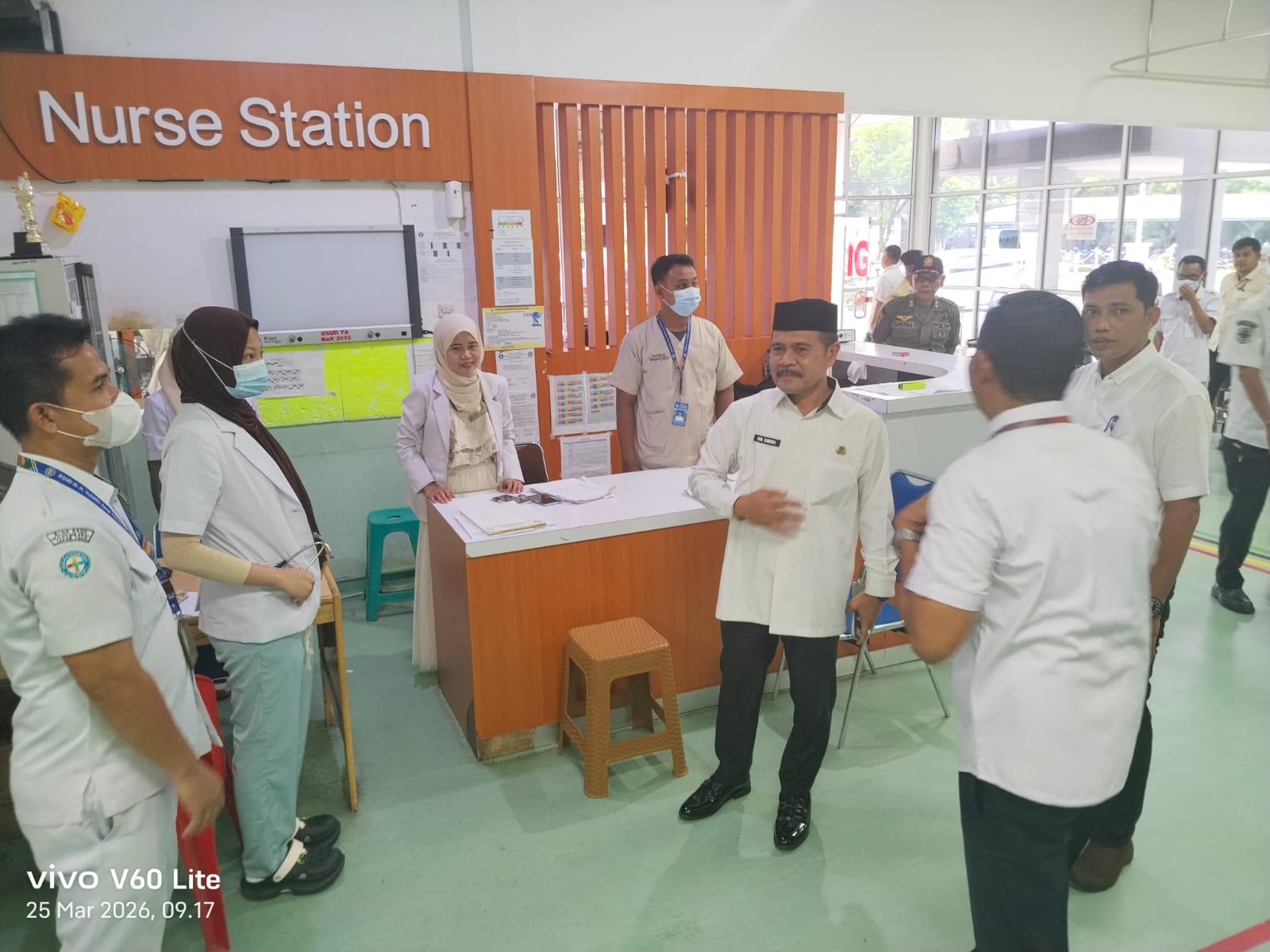 Plt Sekda Aceh Selatan Tinjau Layanan Kesehatan dan Kesiapsiagaan Damkar Pasca Idul Fitri