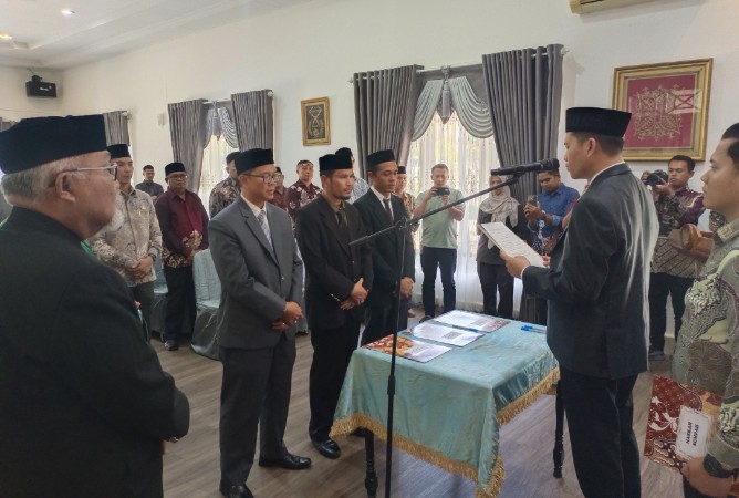 Bupati Aceh Selatan Lakukan PAW Baitul Mal, Wujudkan Pengelolaan Dana Umat Yang Efektif dan Tepat Sasaran