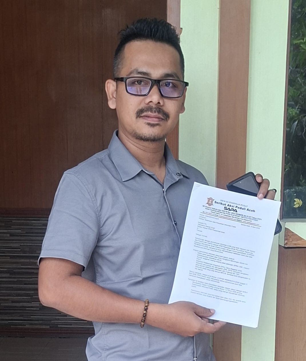 SAPA Layangkan Surat Keberatan Kepada Sekda Aceh, Menyusul Penolakan Keterbukaan Informasi Dinas Perkim