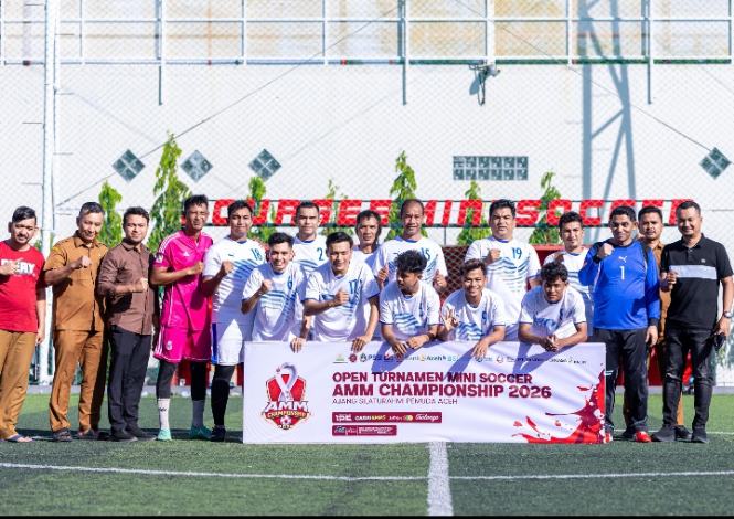 Ketua DPP AMM Apresiasi Kepala Dinas Dayah Aceh, Tampil Sebagai Kiper dan Jadi Teladan Kerendahan Hati di AMM Championship 2026