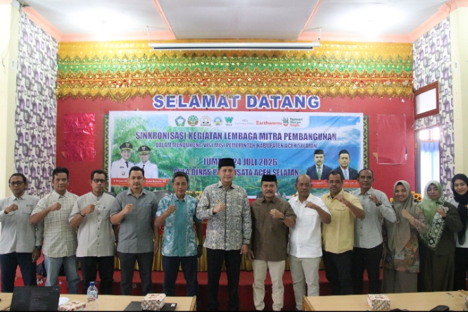 Pemkab Aceh Selatan Dorong Sinkronisasi Program Mitra Pembangunan untuk Percepat Realisasi Visi Daerah