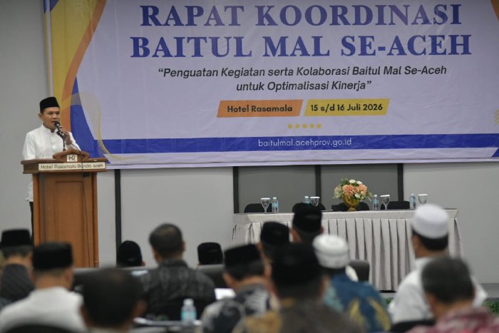 Wagub Aceh Minta Baitul Mal Kelola Zakat dan Sedekah Secara Transparan agar Dipercaya Masyarakat