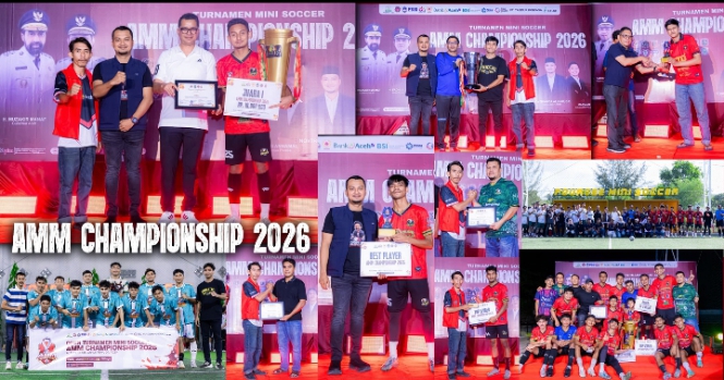 AMM Championship 2026 Resmi Ditutup, Perkuat Sinergi Pemerintah dan Generasi Muda Melalui Olahraga