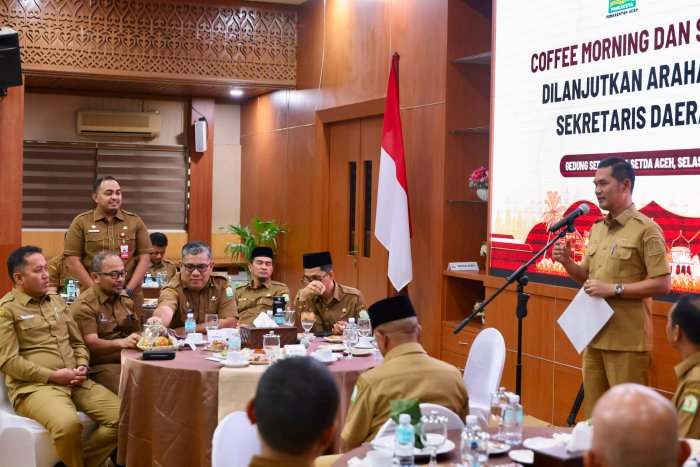 Sekda Nasir Tekankan Disiplin dan Kolaborasi ASN Setda Aceh