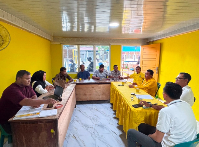 DPD II Golkar Aceh Selatan Gelar Rapat Persiapan Musda, Targetkan Dilaksanakan Akhir Agustus