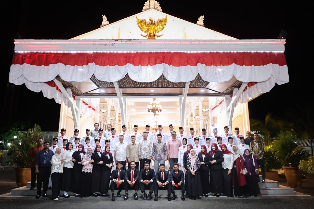 Sekda Aceh Apresiasi Paskibraka 2026, Tekankan Semangat Pengabdian Generasi Muda