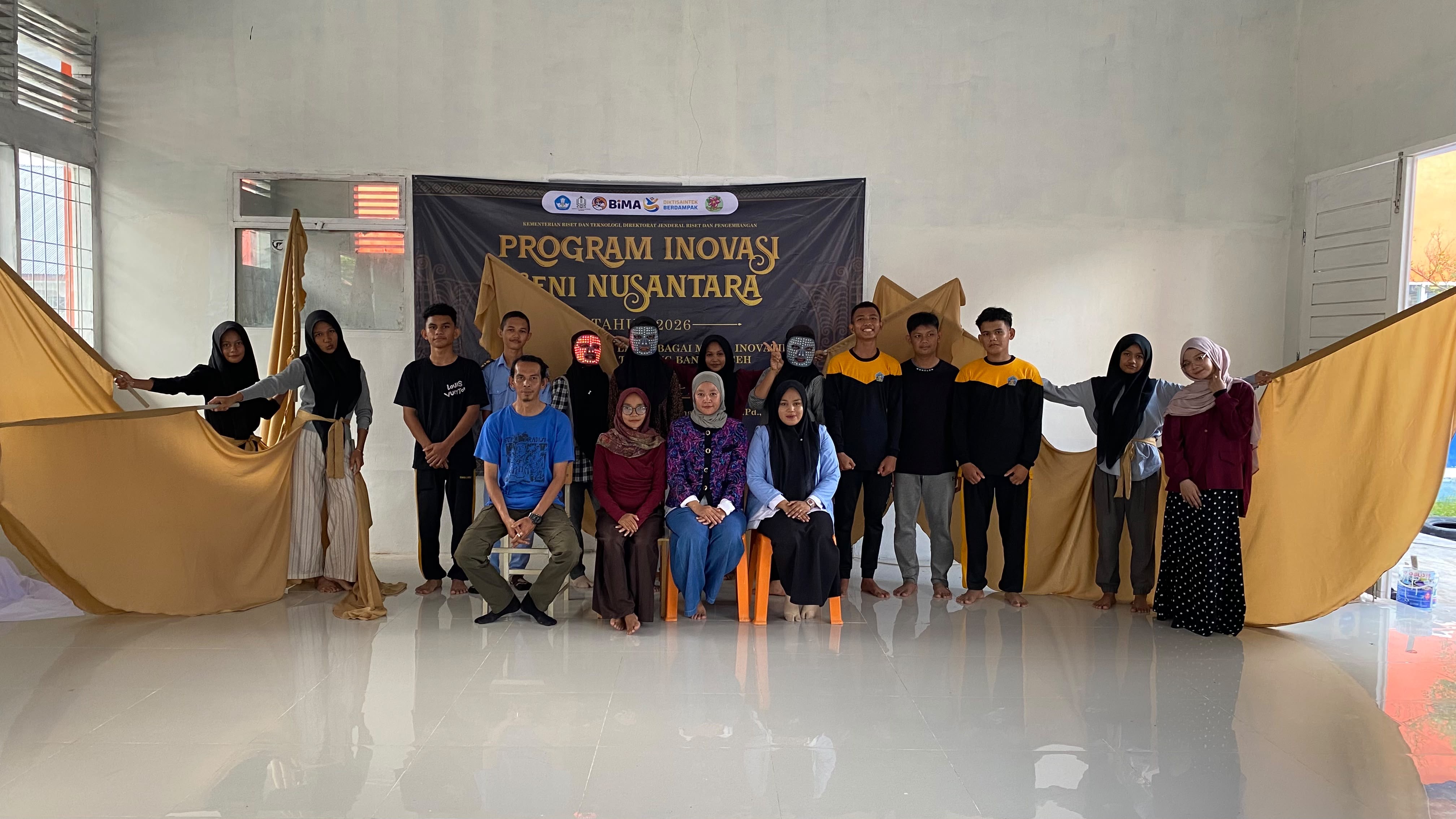 Hibah Inovasi Nusantara Perkuat Keberlanjutan Sanggar Buengong Jeumpa melalui Eksplorasi Topeng LED