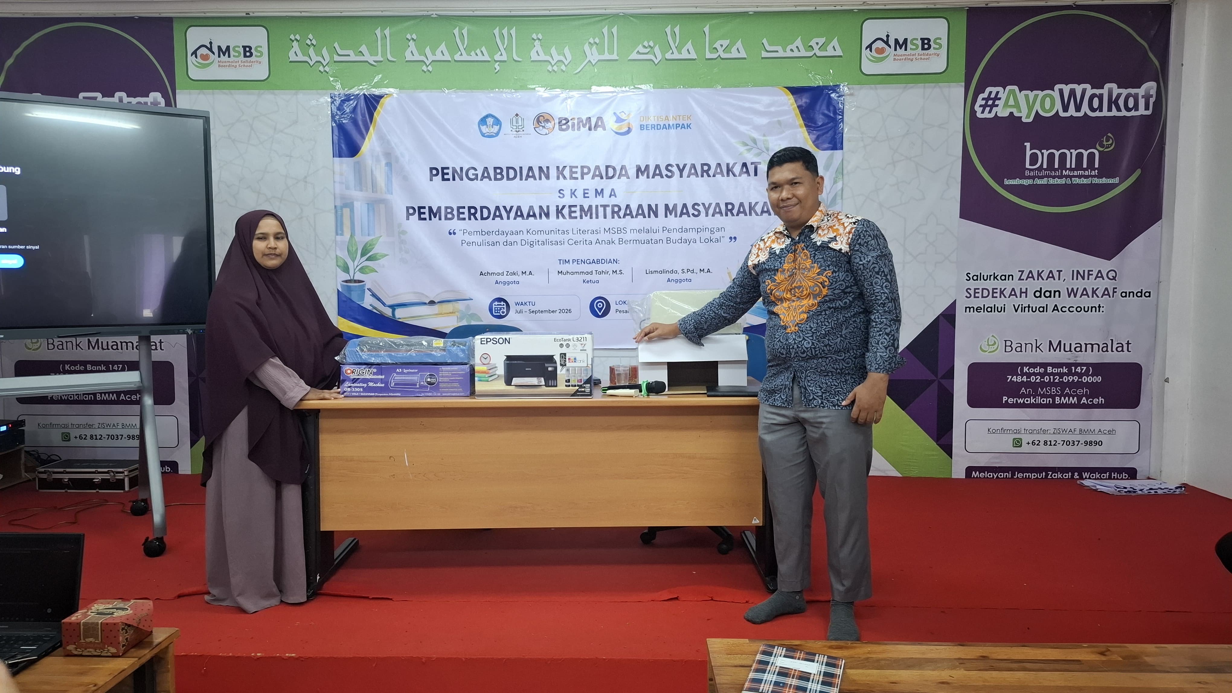 Jaga Akar Budaya Lokal, Dosen ISBI Aceh Dampingi Penulis Muda MSBS