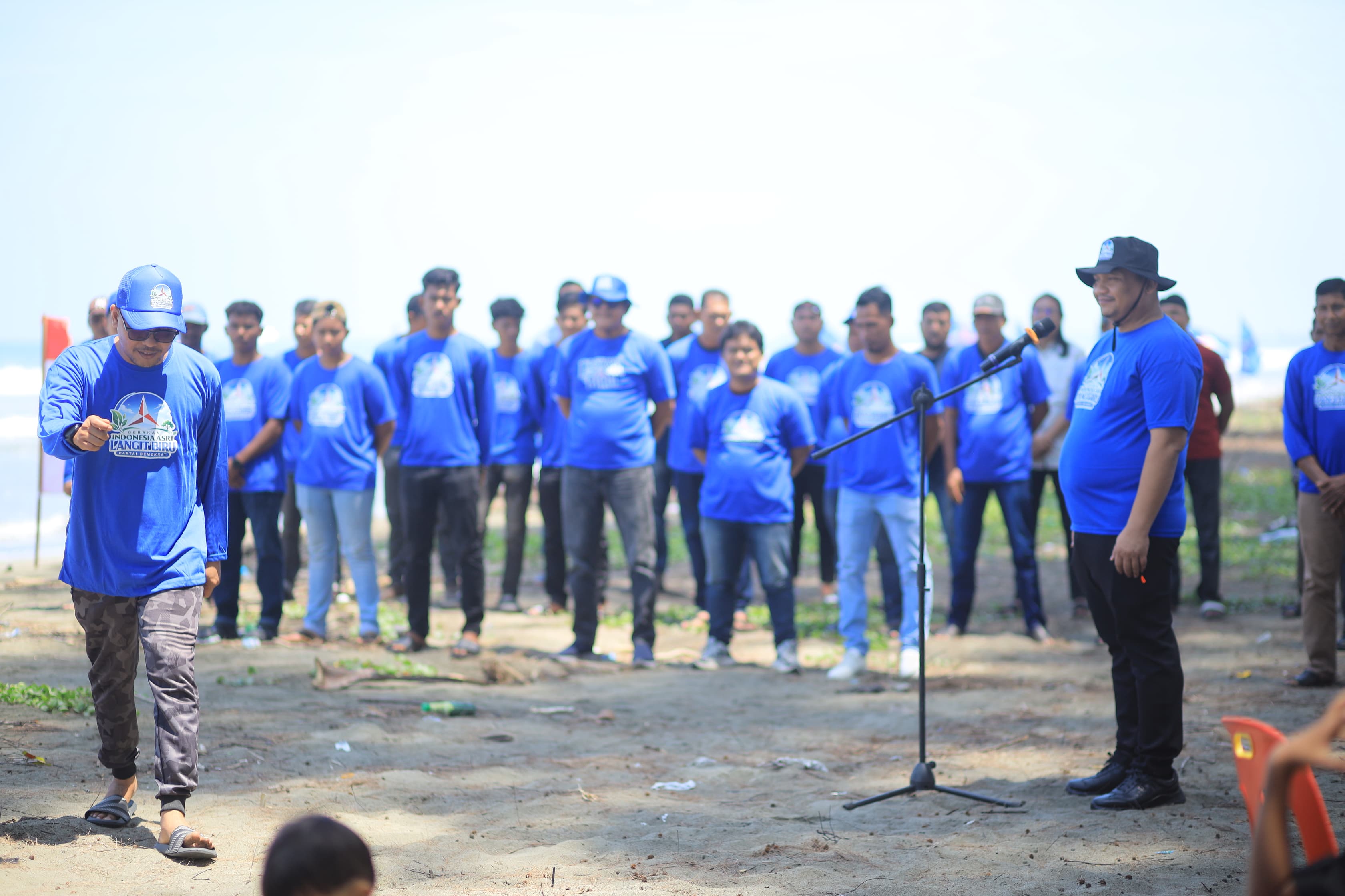 DPC Demokrat Nagan Raya Sukseskan Gerakan Langit Biru Indonesia ASRi