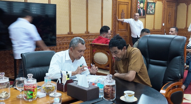 Intruksi Gubernur Mualem kepada Distanbun, Pacu Penanganan Petani Terdampak Bencana