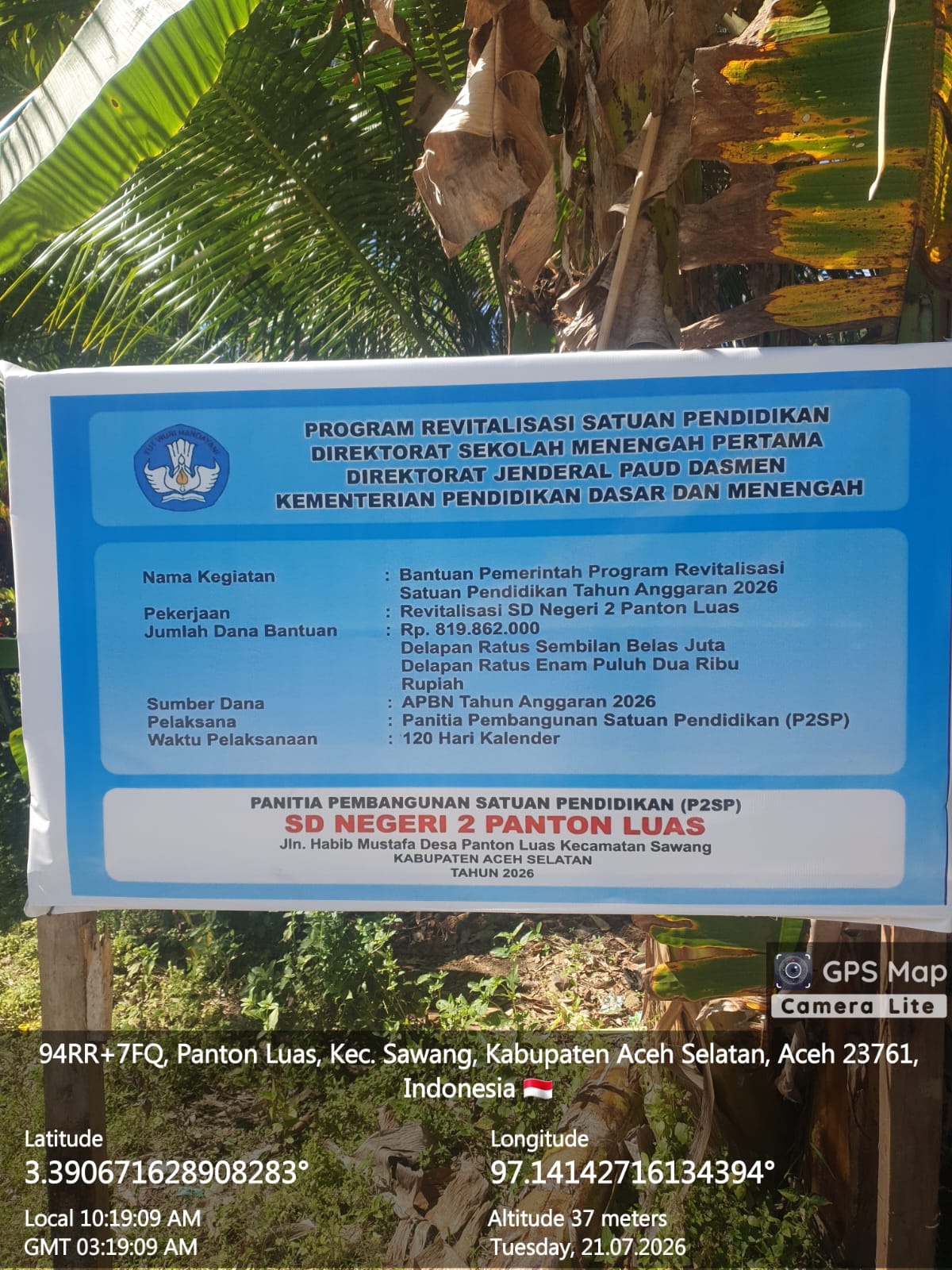 Kepala Sekolah SD negeri 2 panton luas di Diduga Jual Aset Bekas seng rumah Sekolah