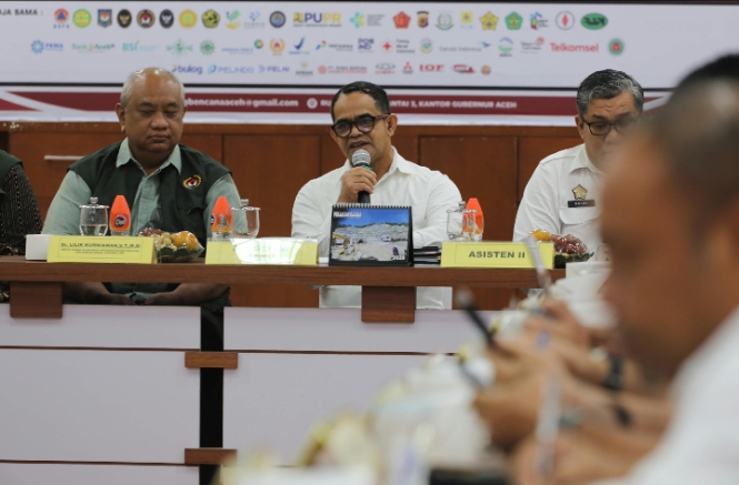 Plt. Sekda Dorong Percepatan Rehab-Rekon Pascabencana Hidrometeorologi Aceh