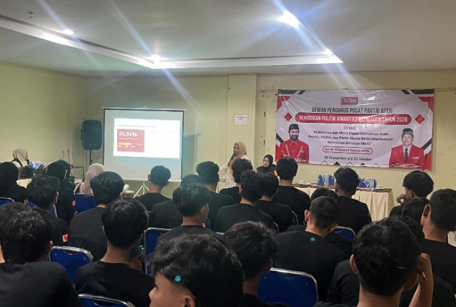 Bidang Pemilih Pemula DPP Partai Aceh Gelar Pendidikan Politik, Dorong Mahasiswa Jadi Penggerak Demokrasi Aceh