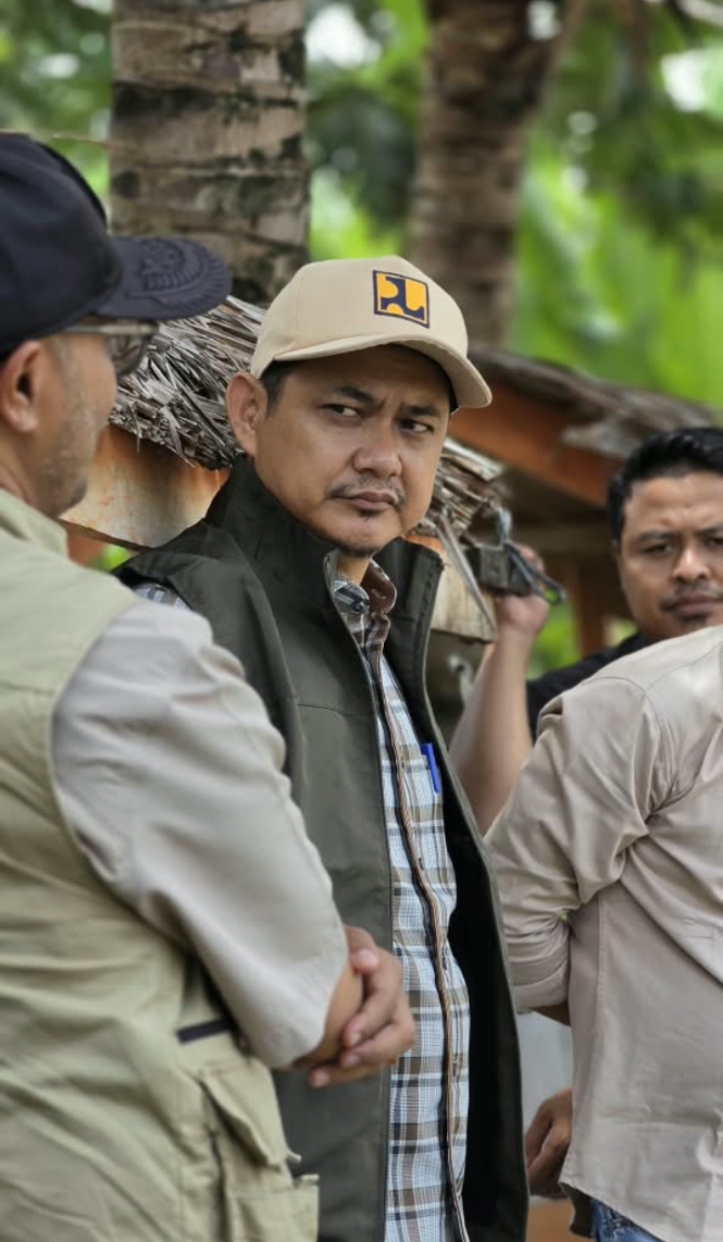 Tim Monitoring PRR Bersama PUPR Aceh Selatan Tinjau Pembangunan Irigasi dengan Anggaran Total Sektor Irigasi 5,8 M Dalah Satunya di Desa Trieng Meduro Tunong