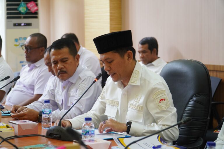 Bahas KUA PPAS 2027 Bupati Mirwan Usung Tema “Tumbuh Lebih Tinggi, Sejahtera Lebih Cepat”